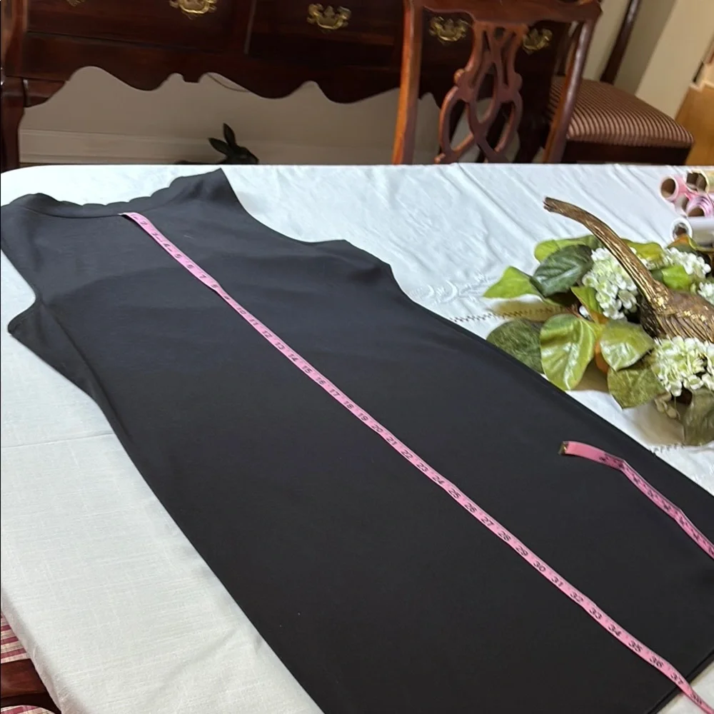 Elegant Black Sleeveless Dress by Talbots - Picture 5 of 9